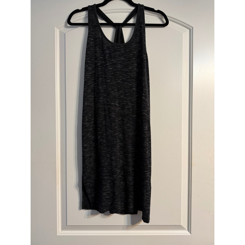 Saturday Sunday Anthropologie Lounge Dress XS Gray Space Dye Racerback Midi